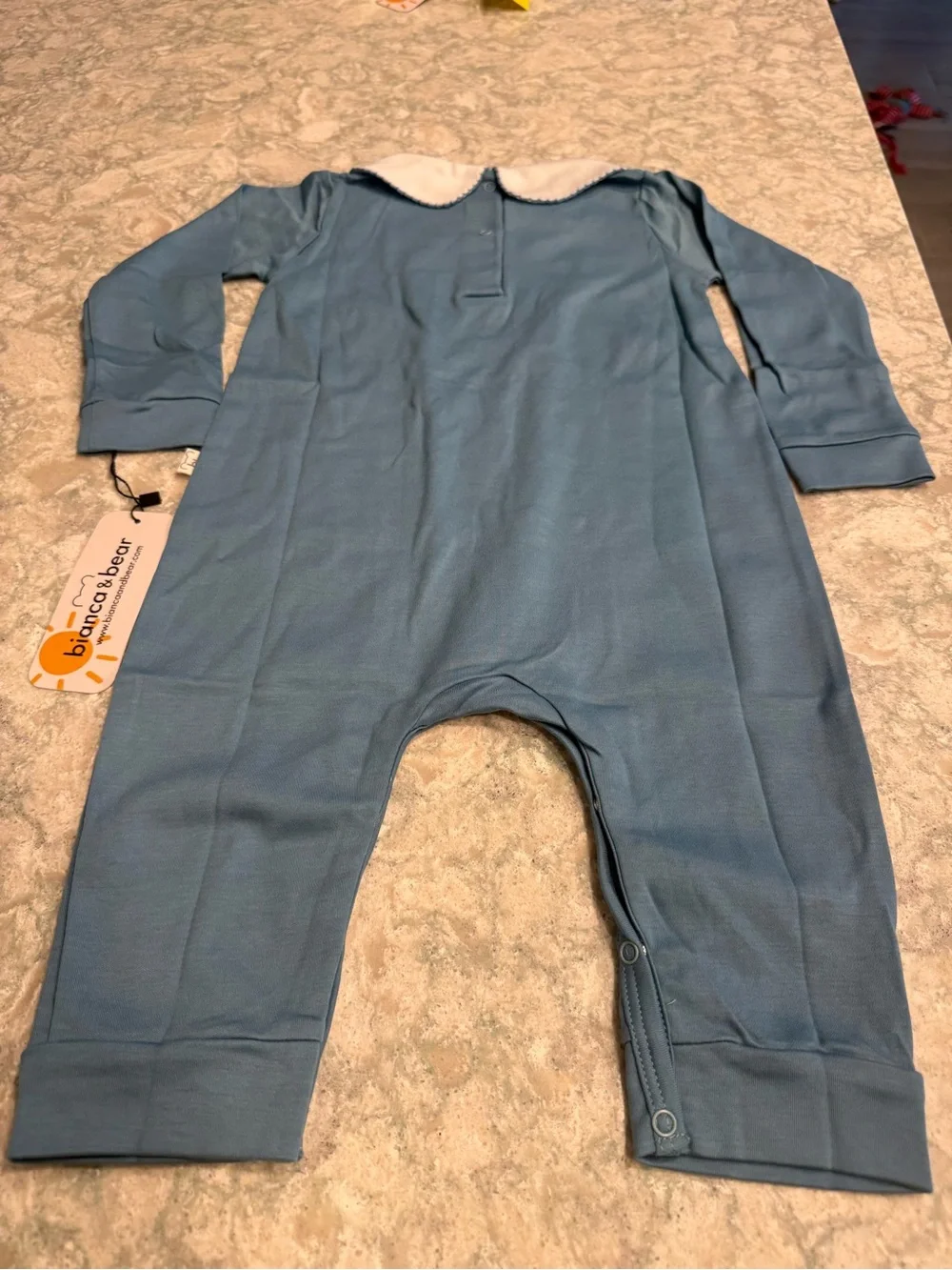 NWT Bianca & Bear Cute to the Core Apple Playsuit 12-18M